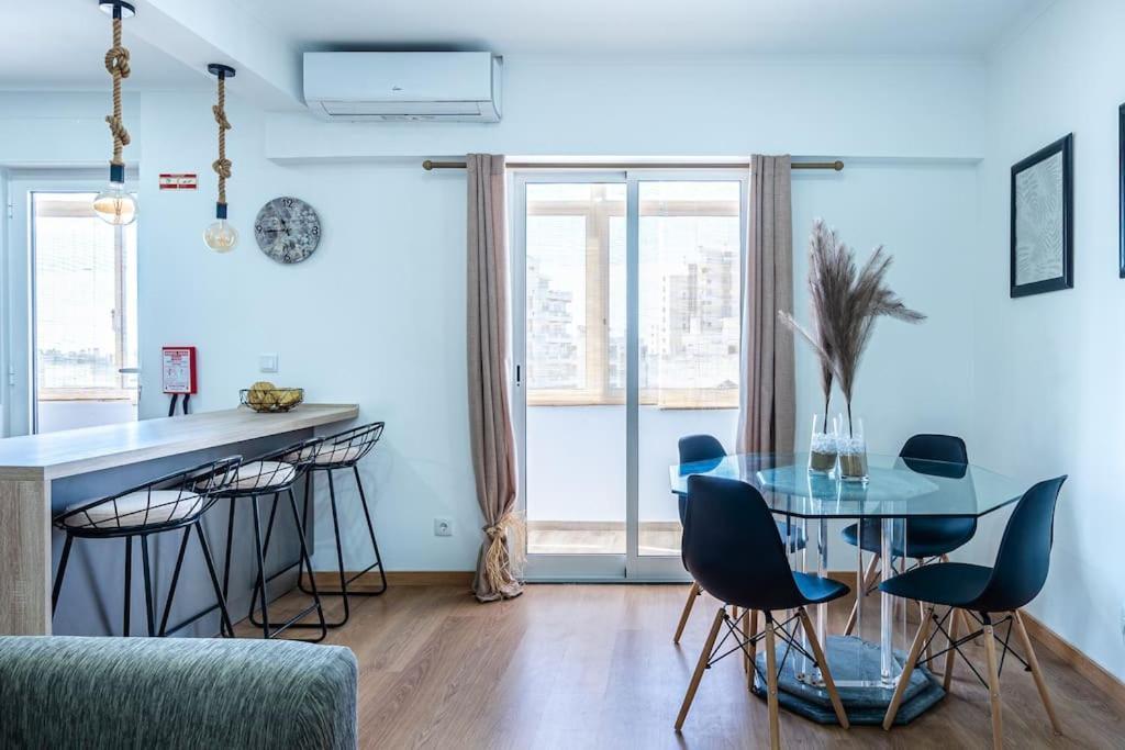 Faro Center With Ac & Wifi Apartment Luaran gambar